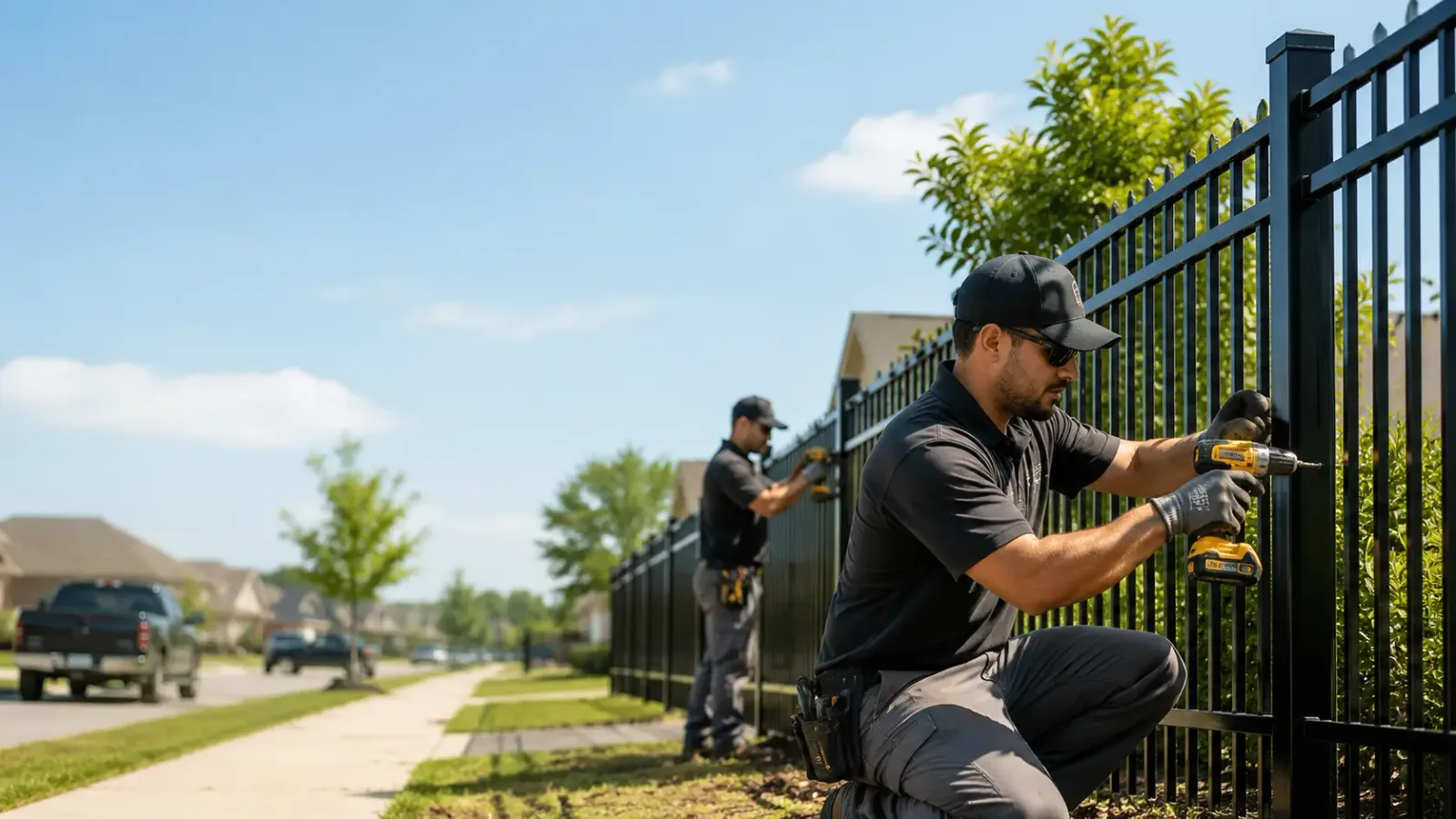 Metal Fence Installation in Tarzan, TX